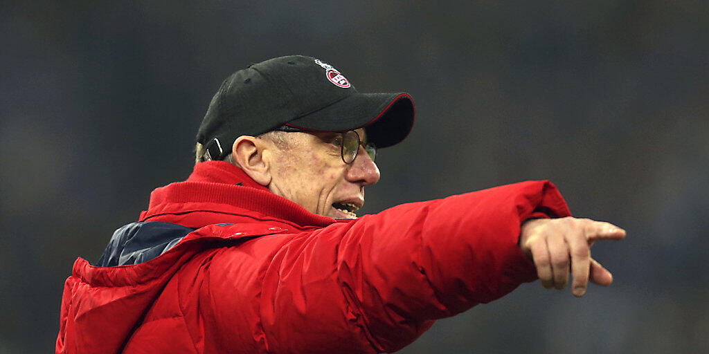 Abgang mit Misstönen: Coach Peter Stöger wurde beim 1. FC Köln am Sonntag freigestellt
