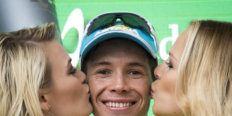 Der Sieger der Tour de Suisse 2017 (hier der diesjährige Gewinner Lopez Moreno) wird in Schaffhausen gekürt