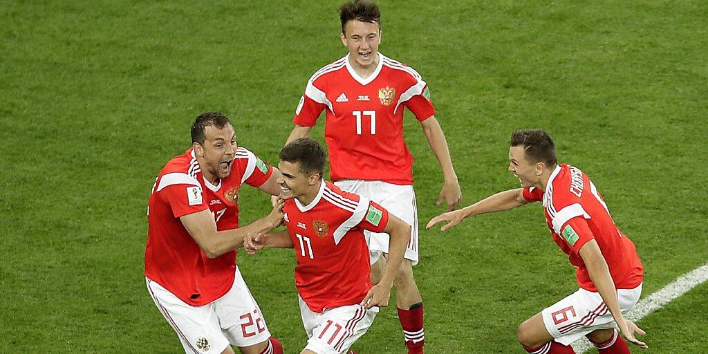 Gastgeber Russland vermochte an der Heim-WM bislang zu überzeugen und steht vor dem Einzug in die Achtelfinals