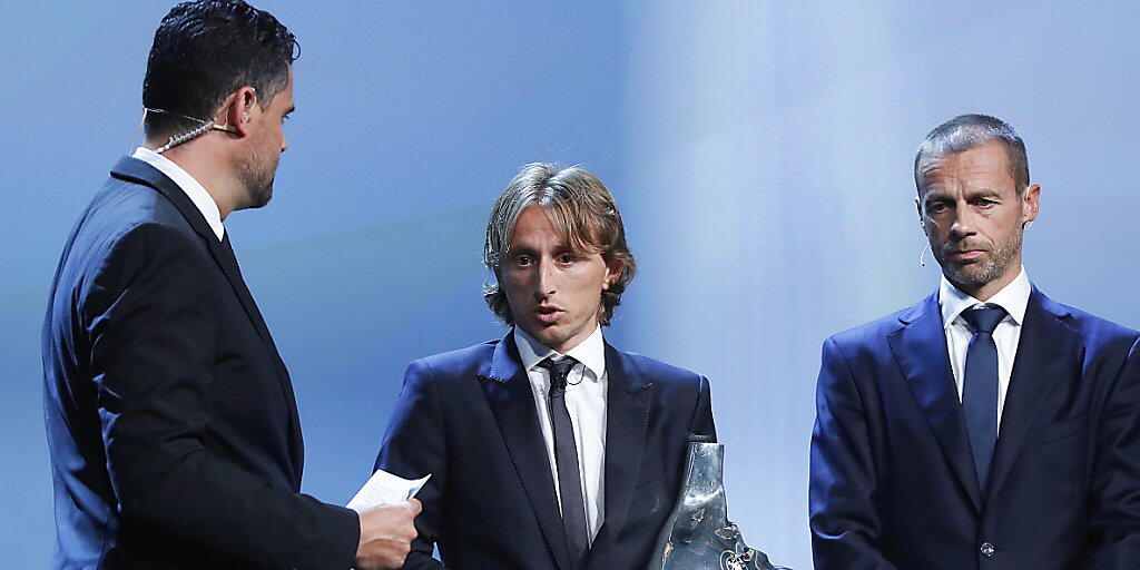 Kleiner Mann ganz gross: Luka Modric ist Europas Fussballer des Jahres
