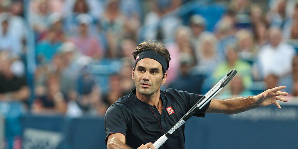 Den 99. Turniersieg im Visier: Roger Federer strebt seinen achten Titel in Cincinnati an