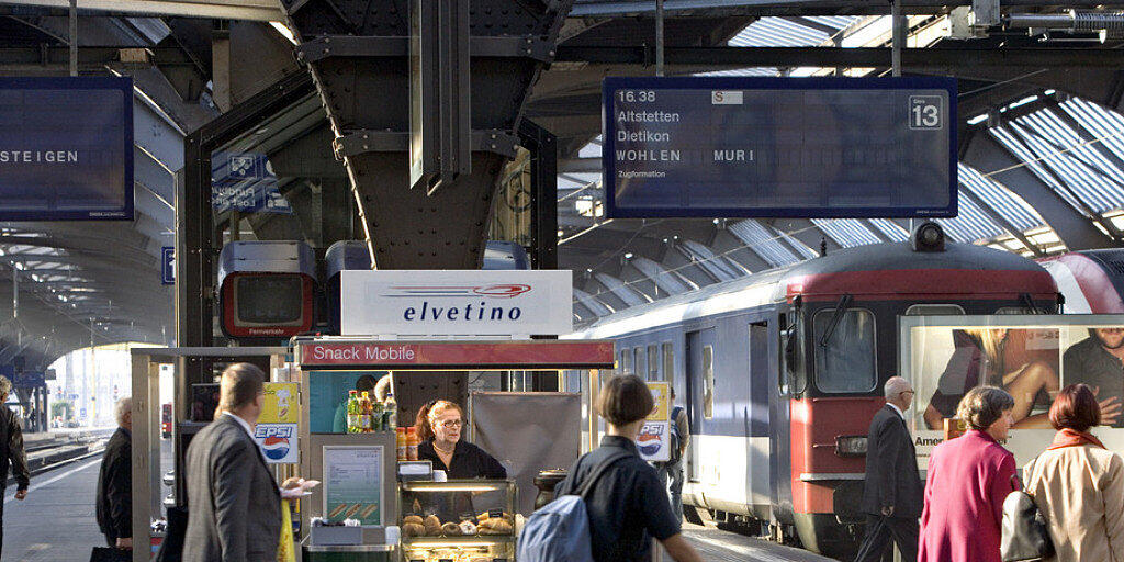 Die Elvetino AG ist das führende Bahngastronomieunternehmen in der Schweiz. (Archiv)
