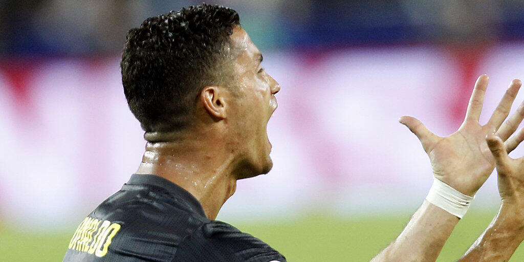 Cristiano Ronaldo kanns nicht glauben: Er fliegt mit Rot vom Platz