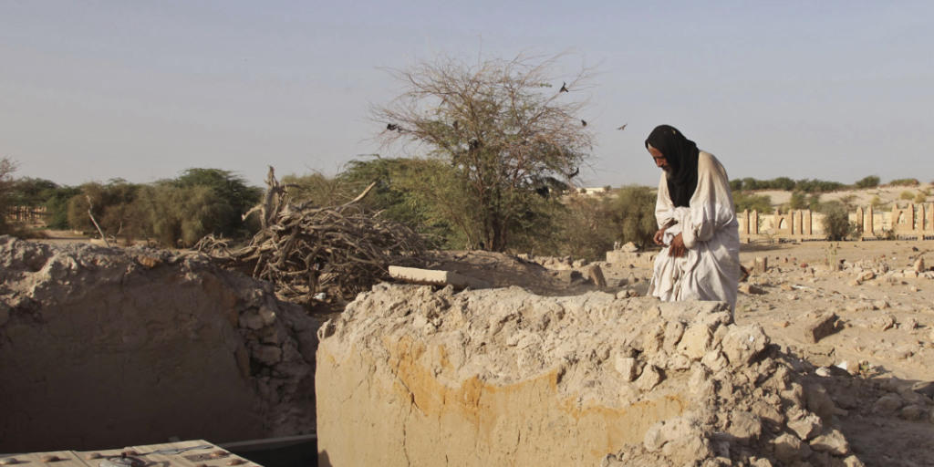 Wegen der vielen Mausoleen gilt Timbuktu als "Stadt der 333 Heiligen". Die Handelsstadt war über Jahrhunderte ein Zentrum der islamischen Gelehrsamkeit. (Archiv)