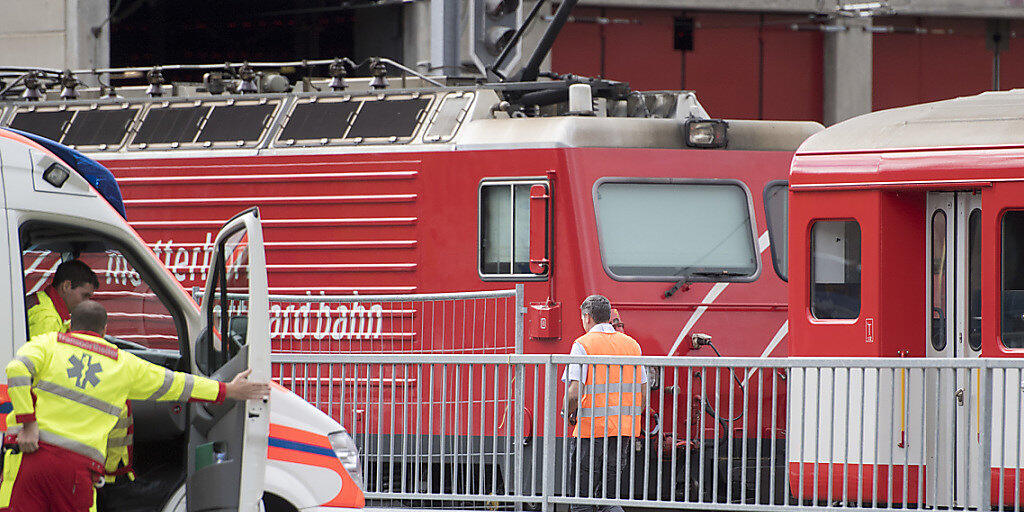 Beim Bahnunglück in Andermatt vom 11. September wurden 35 Personen leicht verletzt.