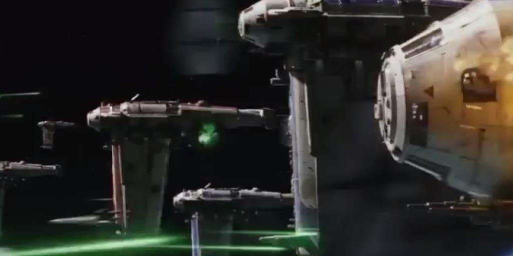 Szene aus dem Trailer zu "The Last Jedi". (Screenshot)