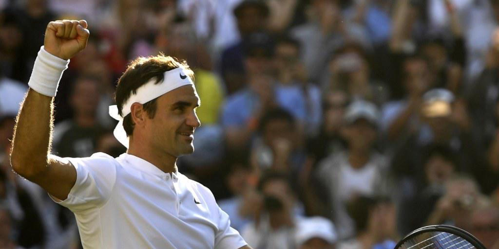 Gilt nach dem Ausscheiden der Hauptkonkurrenten (Murray und Djokovic) erst recht als Favorit auf den Titel in Wimbledon: Roger Federer