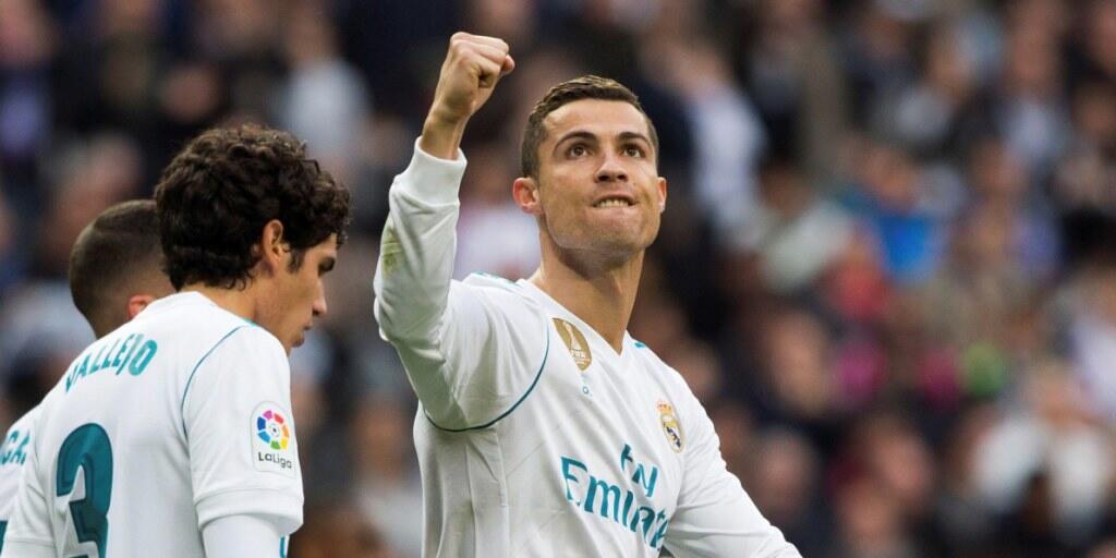 Zweifacher Torschütze beim 5:0 gegen den FC Sevilla: Real Madrids Superstar Cristiano Ronaldo