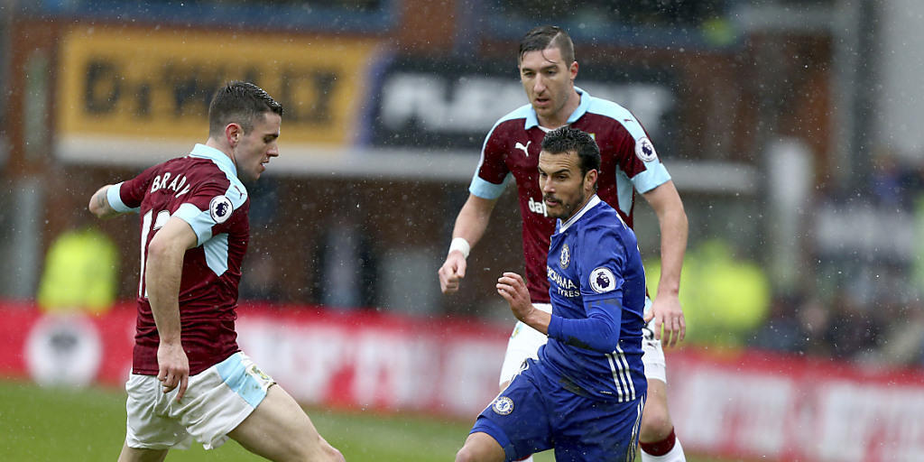 Der Spanier Pedro Rodriguez brachte Chelsea gegen Burnley früh in Führung