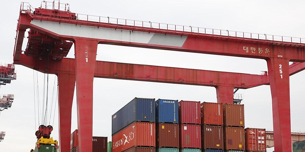 In der grössten Sparte Seefracht steigerte Kühne+Nagel das Transportvolumen in den ersten neun Monaten um rund 8 Prozent oder 230'000 Container. (Archiv)