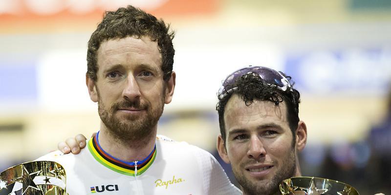Der ehemalige Tour-de-France-Sieger Bradley Wiggins (links) bei einem seiner letzten Auftritte im November an einem Sechstagerennen in Belgien