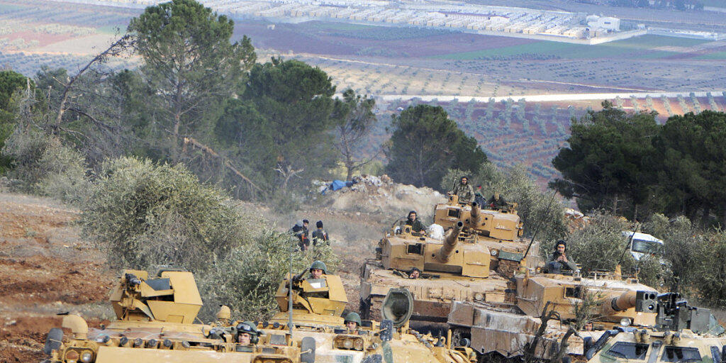 Offensive in Afrin: Türkische Soldaten Ende Januar an der türkisch-syrischen Grenze.