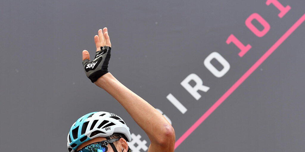 Chris Froome fuhr in die Maglia rosa