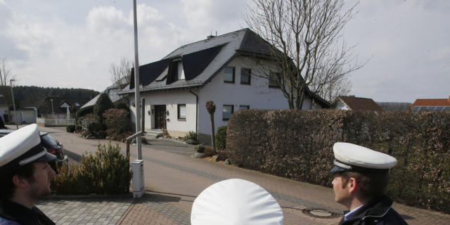 Polizeiabschirmung am Wohnsitz des Germanwings-Co-Piloten