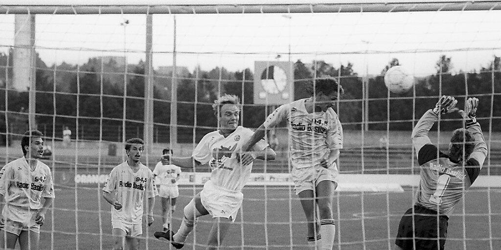 Ein Bild aus besseren Tagen: Der FC Locarno im Jahr 1988 in der damalien Nationalliga B