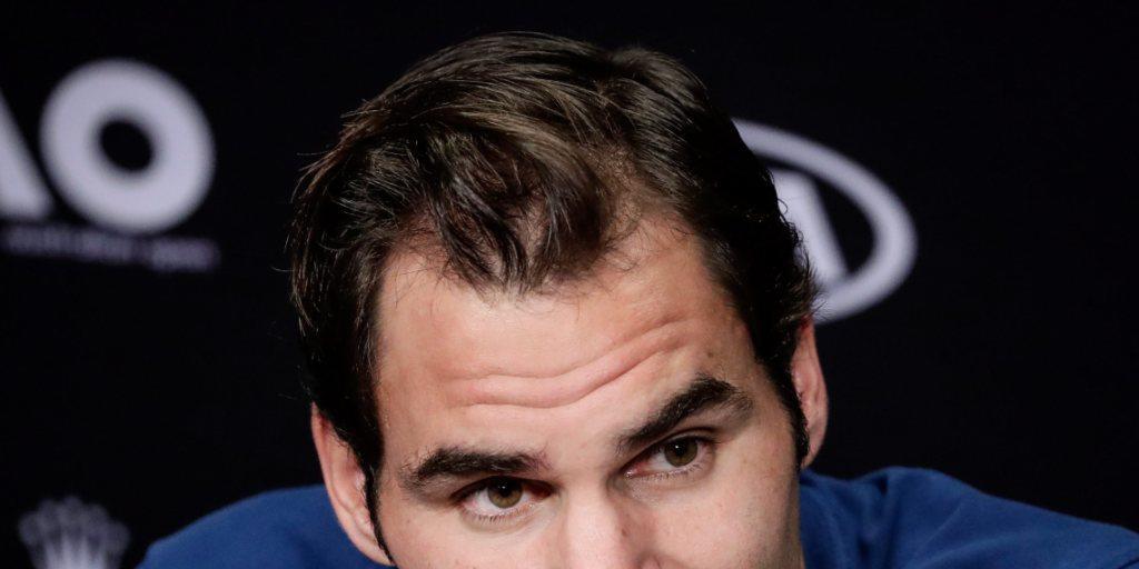 Roger Federer gibt Auskunft