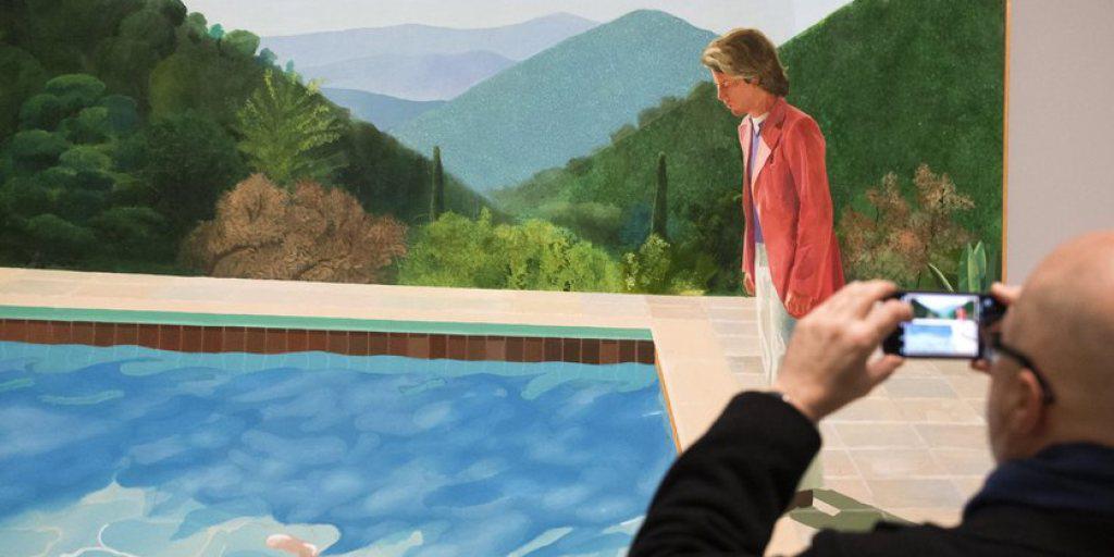 Grosse Ehre für den britischen Swimmingpool-Maler David Hockney: Die Londoner Galerie Tate Britain widmet dem Künstler eine umfassende Retrospektive. (Archivbild)