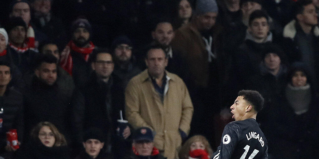 Jesse Lingard schiesst Manchester zum Sieg im Spitzenkampf gegen Arsenal