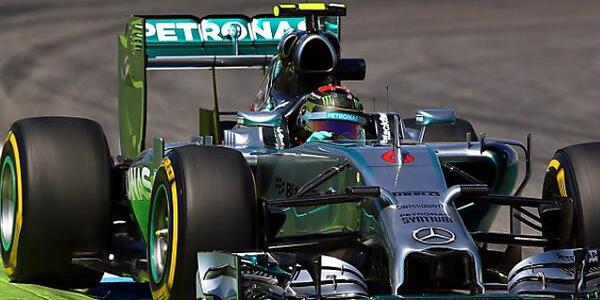 Klar Schnellster im letzten freien Training: Nico Rosberg