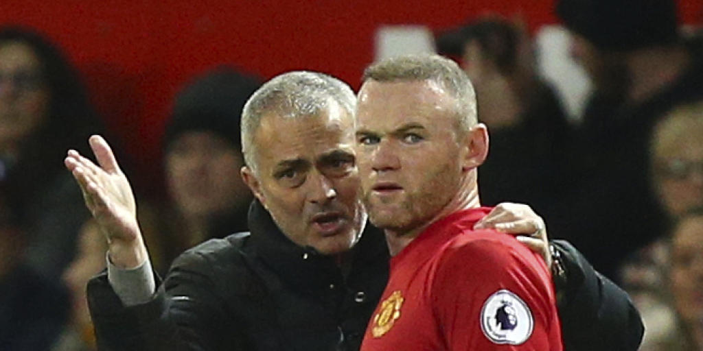 ManU-Coach José Mourinho kann noch lange auf Wayne Rooney zählen