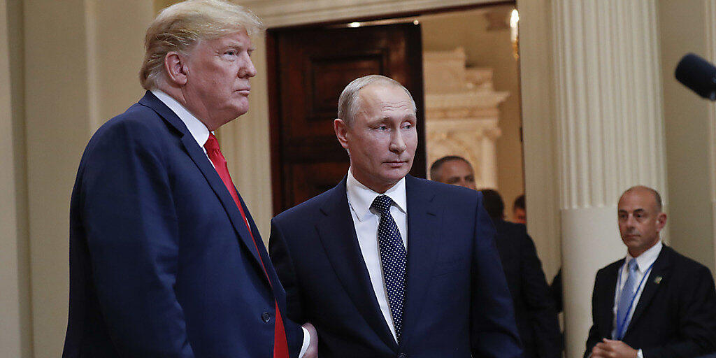 Ein baldiges Wiedersehen in Washington? US-Präsident Donald Trump und Russlands Staatschef Wladimir Putin. (Archivbild)