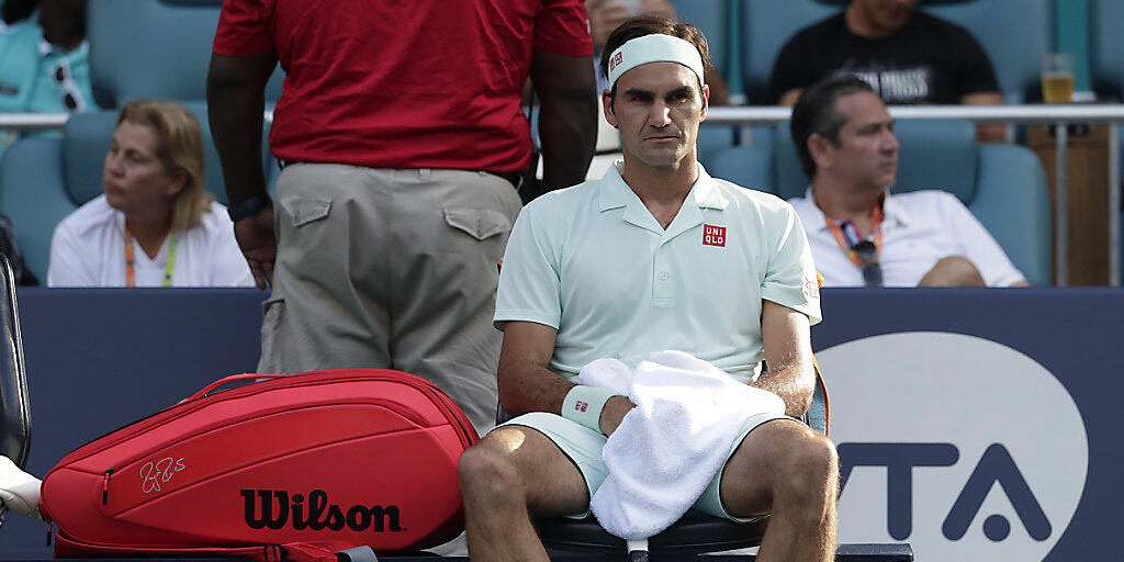 Die Unzufriedenheit über die eigene Leistung war Roger Federer zumindest während der ersten zwei Sätze gegen Radu Albot gut anzusehen