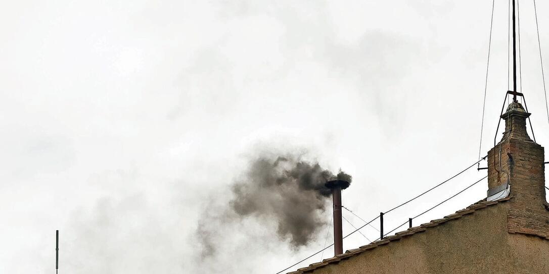 Black Smoke on the Pope Conclave's