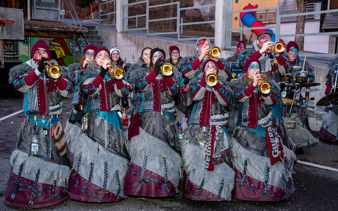 Fasnacht im Pipoltr Triesenberg