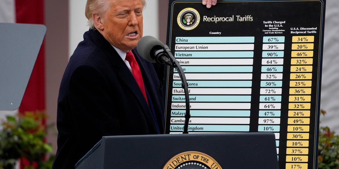 US President Trump unveils new tariffs on so-called Liberation Day