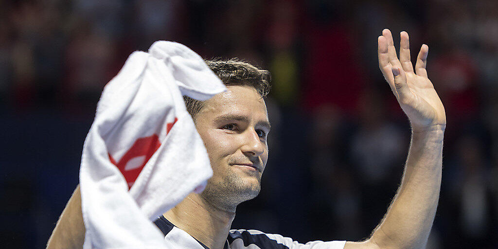 Marco Chiudinelli konnte sich nach 18 Jahren auf der ATP-Tour in seiner Heimat von den Fans sowie seinen engsten Freunden und Wegbegleitern verabschieden