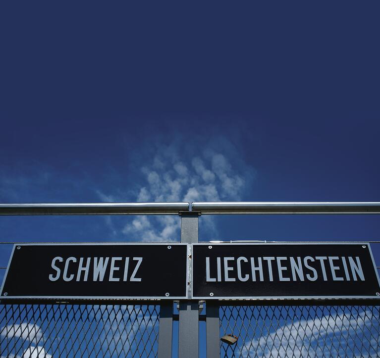 Switzerland-Liechtenstein border