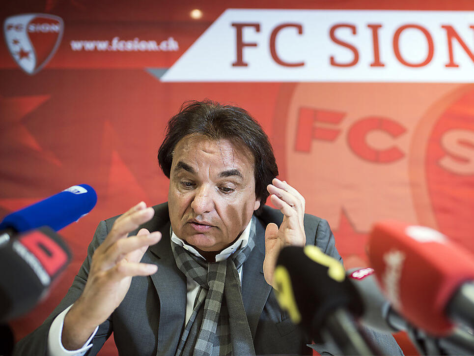Präsident Christian Constantin droht mit dem FC Sion weiteres Ungemach