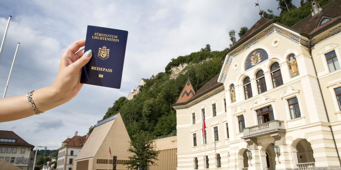 Reisepass Fürstentum Liechtenstein