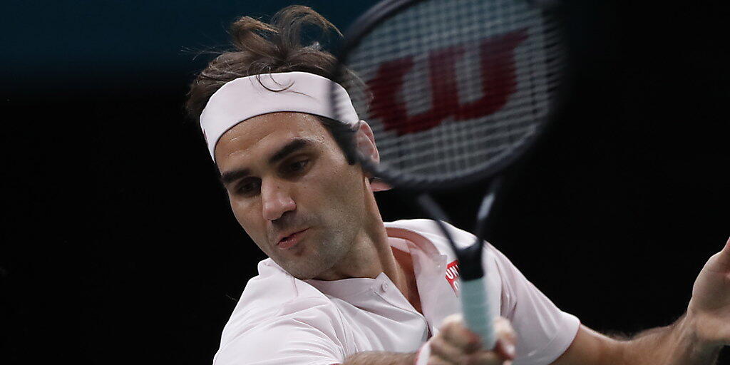 Roger Federer liess Kei Nishikori im Viertelfinal in Paris keine Chance
