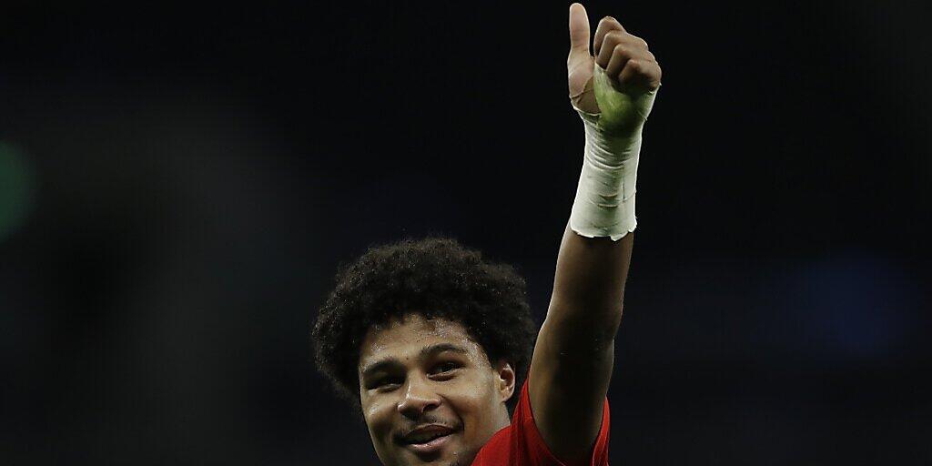 Serge Gnabry hatte mit seinen vier Toren massgeblichen Anteil an der Sternstunde der Bayern beim 7:2 auswärts gegen Tottenham
