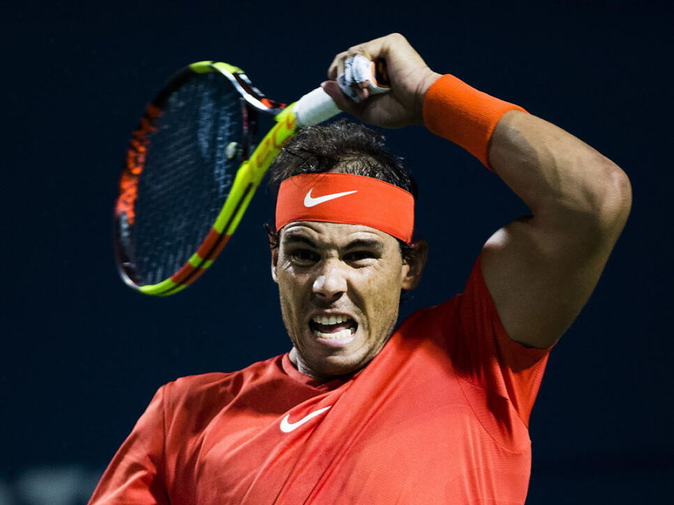 Rafael Nadal kämpft sich gegen Marin Cilic durch