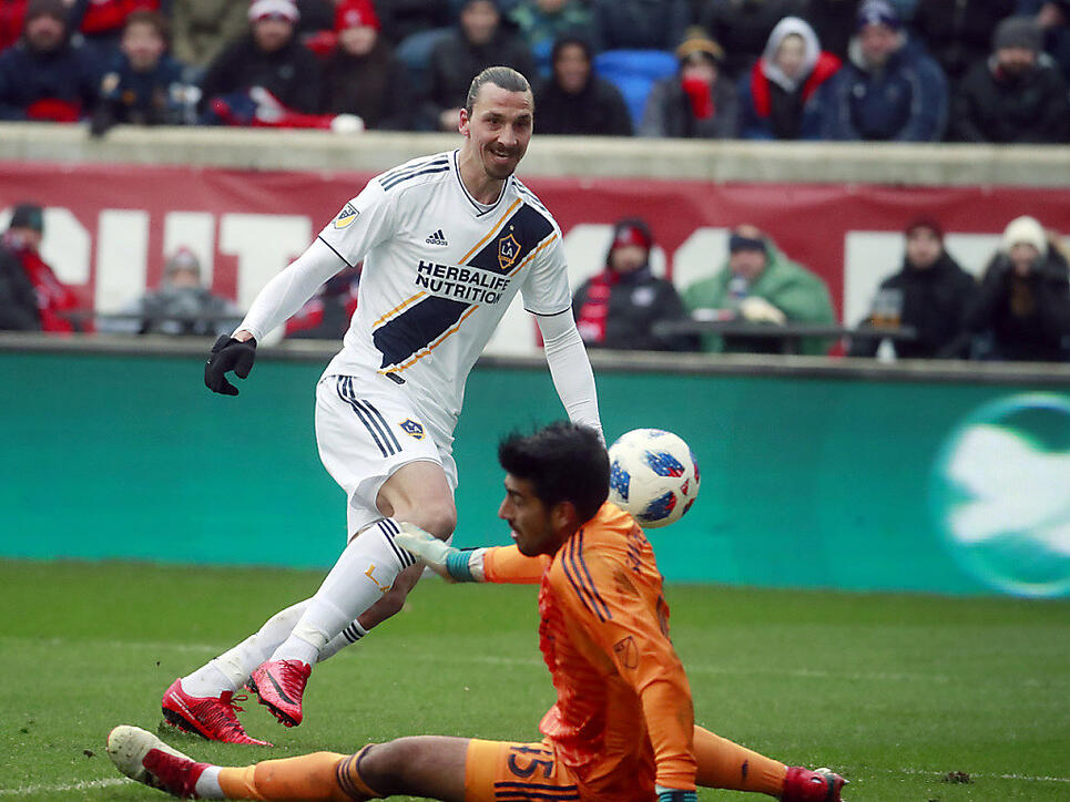 Zlatan Ibrahimovic im Trikot von Los Angeles Galaxy
