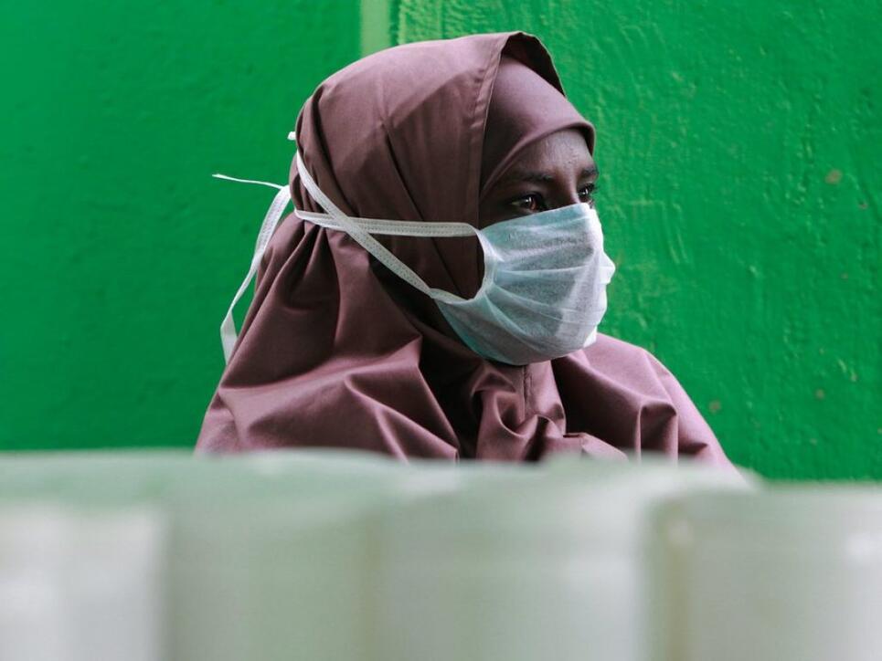 Tuberkulose-Patientin in Kenia. (Archivbild)