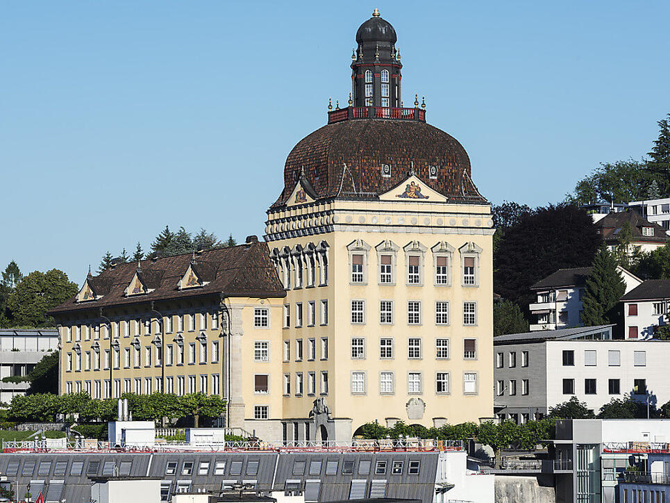 Seit 100 Jahren ein Symbol der Sozialpartnerschaft: Das Suva-Hauptgebäude in Luzern.