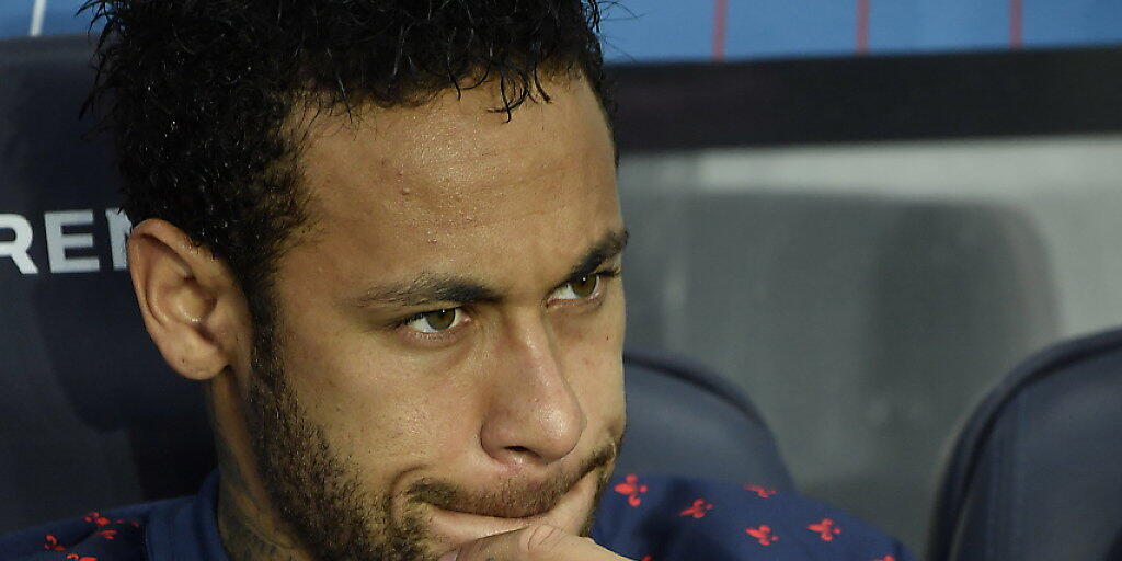 Hatte seine Nerven nach dem Out in der Champions League nicht mehr im Griff: PSG-Star Neymar