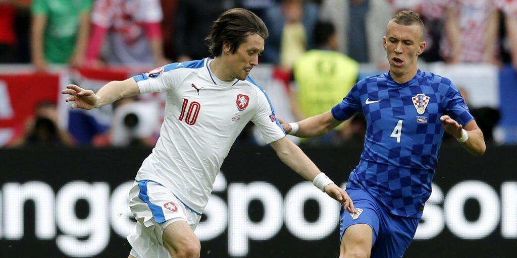 Tomas Rosicky bei seinem letzten Auftritt für die tschechische Nationalmannschaft 2016 gegen Kroatien