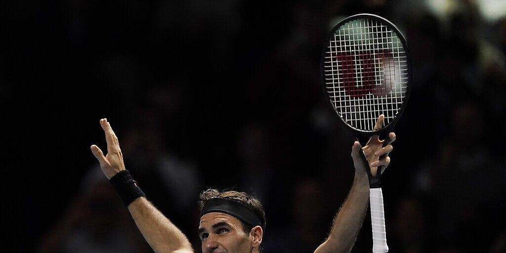 Viel Zuversicht vor dem Halbfinal gegen Stefanos Tsitsipas oder Rafael Nadal: Roger Federer hatte nach dem Sieg gegen Novak Djokovic allen Grund, zufrieden zu sein.