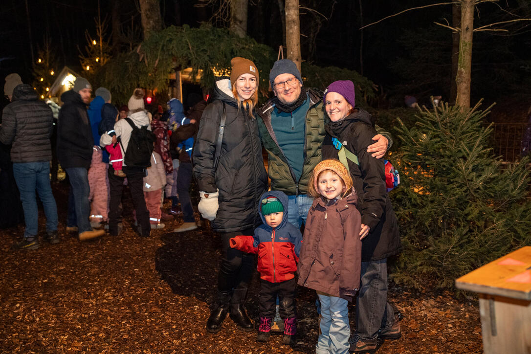 Nikolaus im Walde, Schellenberg (07.12.2024)