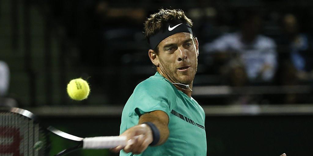 Juan Martin Del Potro ist bereit für das Duell mit Roger Federer