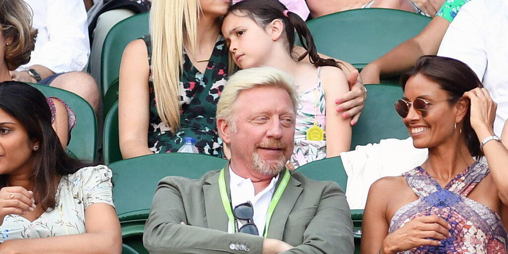 In Wimbledon trotz Finanzproblemen immer noch gern gesehen: Boris Becker