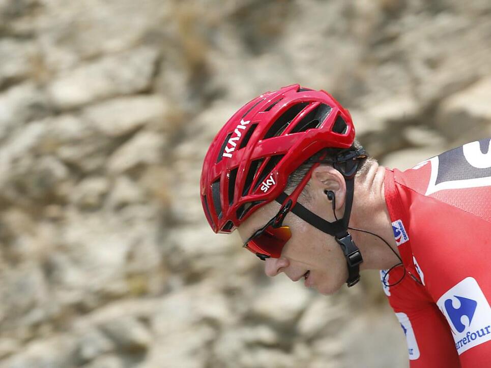 Chris Froome ist derzeit an der Vuelta der dominierende Mann