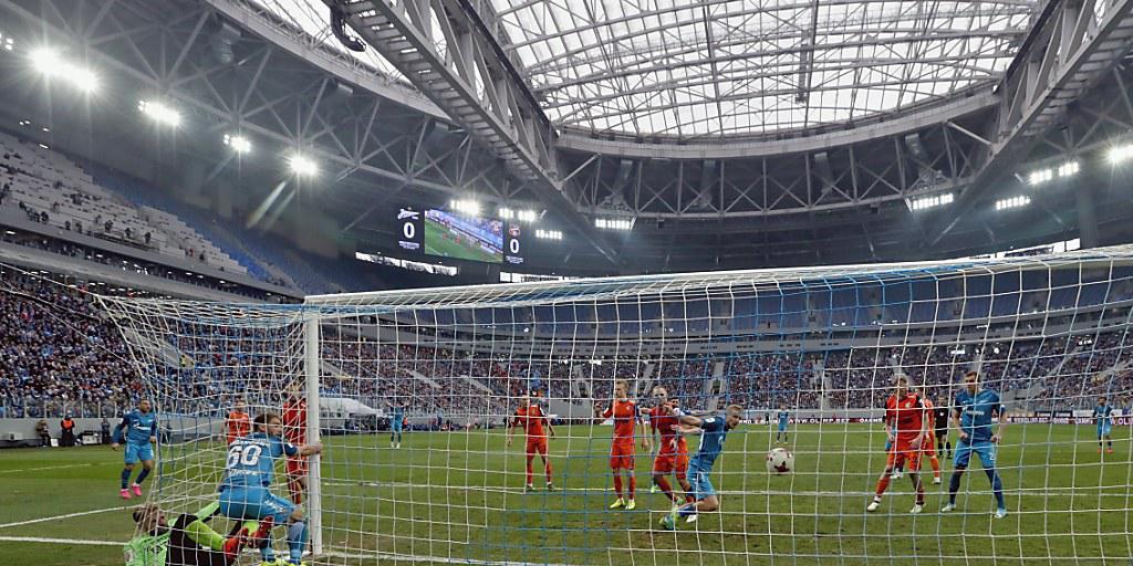 In St. Petersburg findet sowohl das Eröffnungsspiel zwischen Gastgeber Russland und Neuseeland als auch der Final des Confederations Cup statt