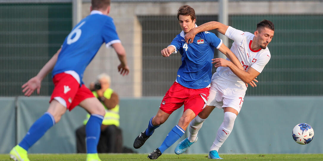 Fussball Liechtenstein U21 Liechtenstein - Schweiz