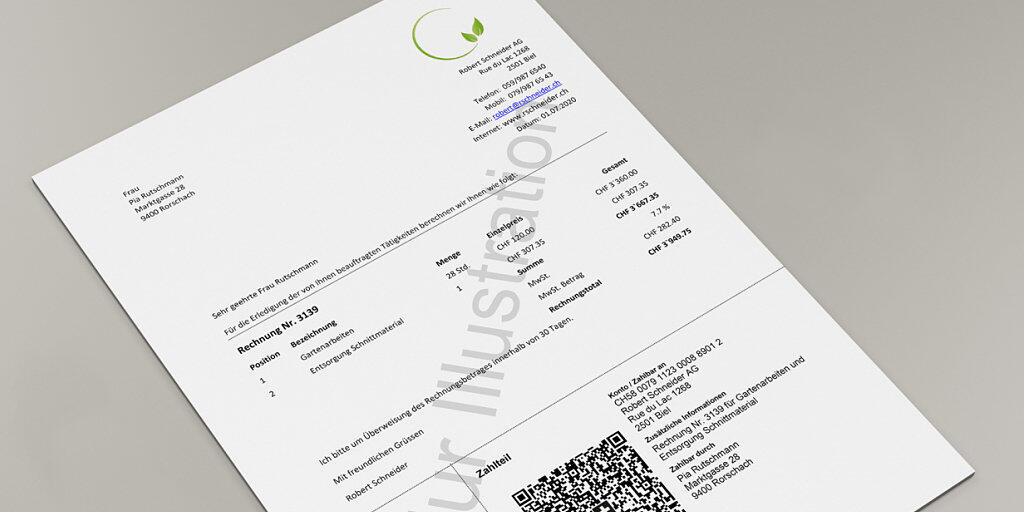Ab Mitte 2020 kommt ein neuer Einzahlungsschein in der Schweiz mit QR-Code, der die heutigen sieben Einzahlungsscheine schrittweise ablöst.