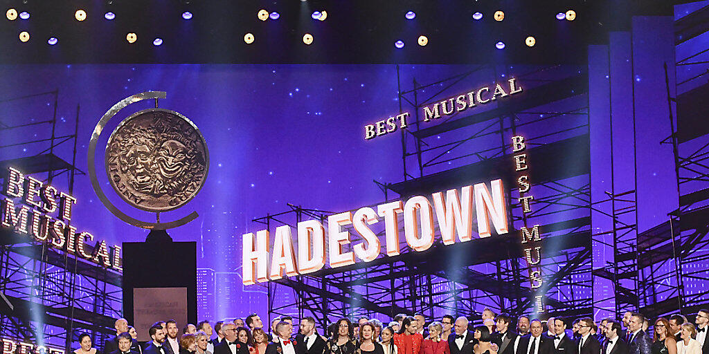 Die Broadway-Produktion "Hadestown" heimste bei der Verleihung der wichtigsten US-Theaterpreise acht Trophäen ein.